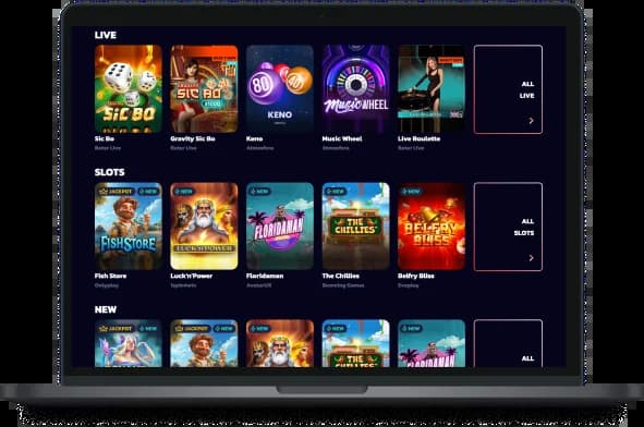 21bit casino Australia Desktop